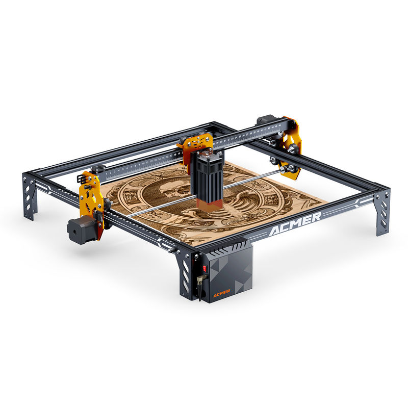 ماشین حکاکی لیزر با دقت بالا ACMER P1S Pro 6W 24V 3A دیود لیزر DC