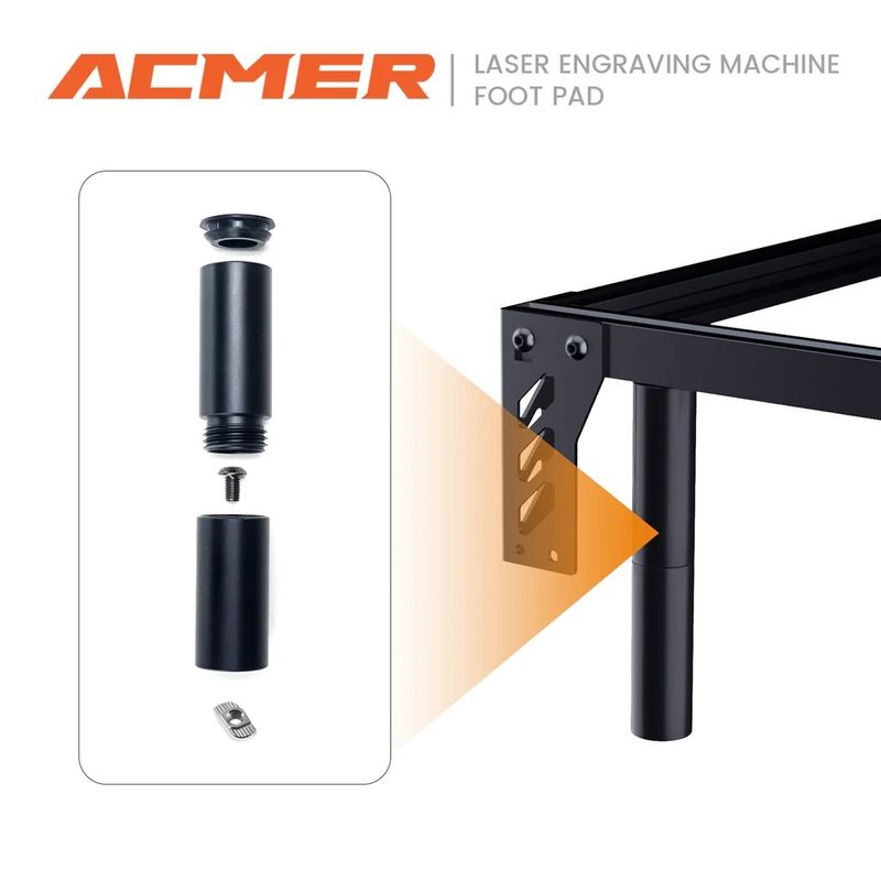 رنگ سیاه برای ماشین حکاکی لیزر ACMER